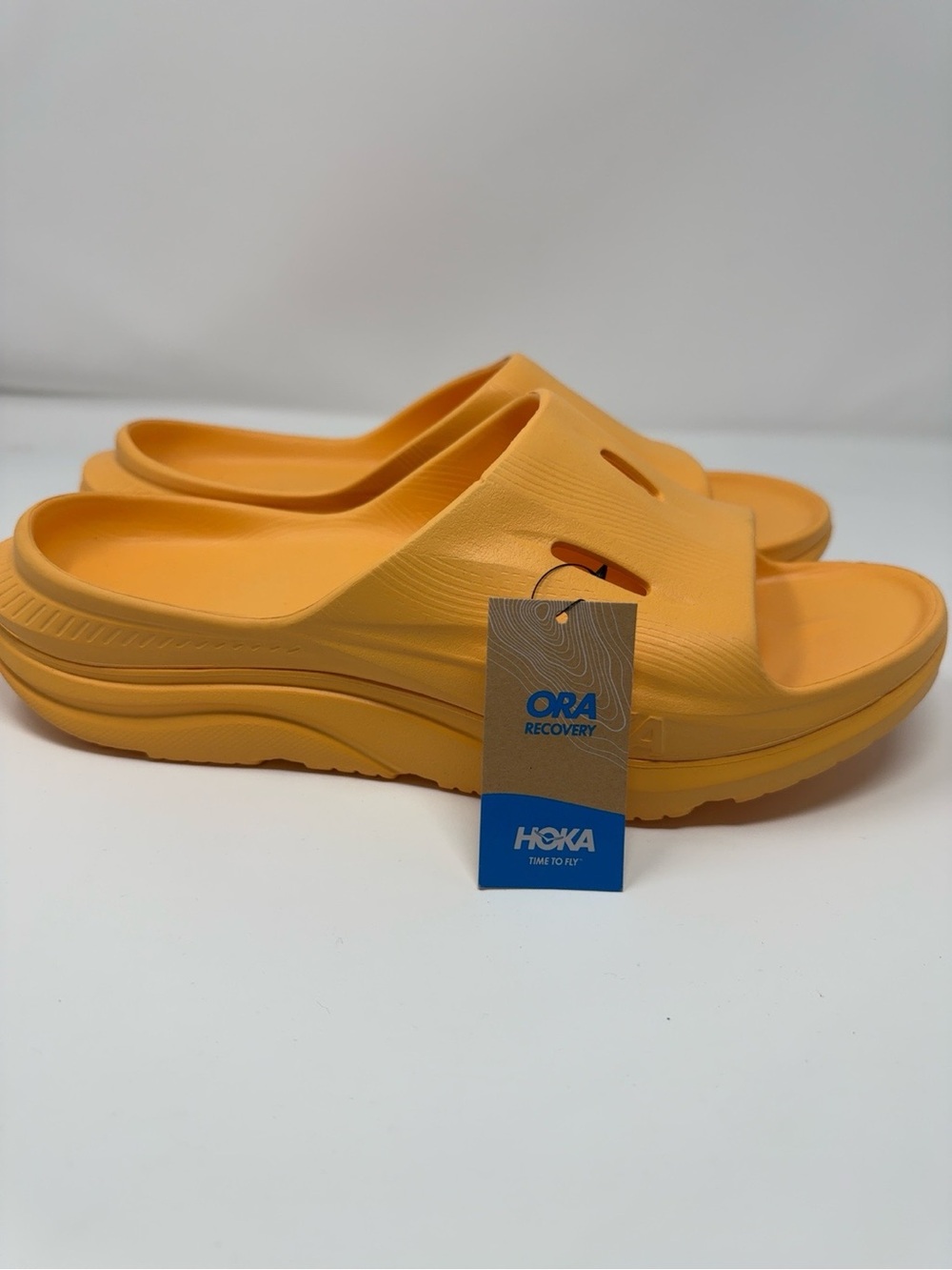 HOKA Ora Recovery Slide Sherbet Men 11 Women’s 13 Comfort Sandals NWT